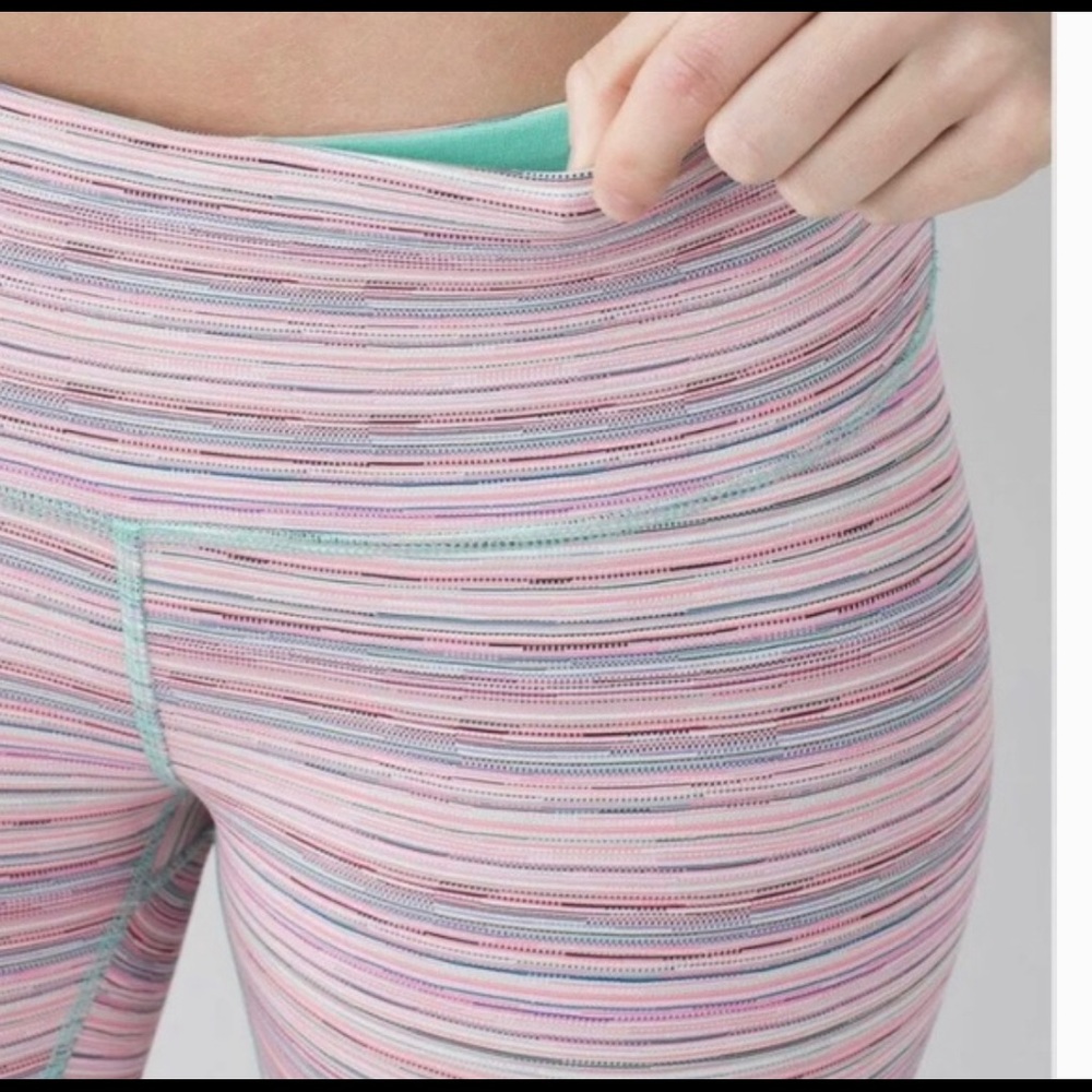 Lululemon Wunder Under Cyber Stripe Iii - image 3